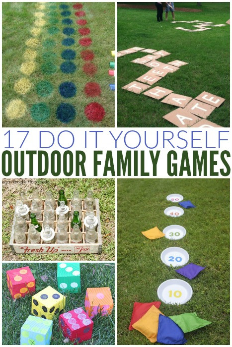 DIY Outdoor Games
 17 Do It Yourself Outdoor Games for Your Next Party