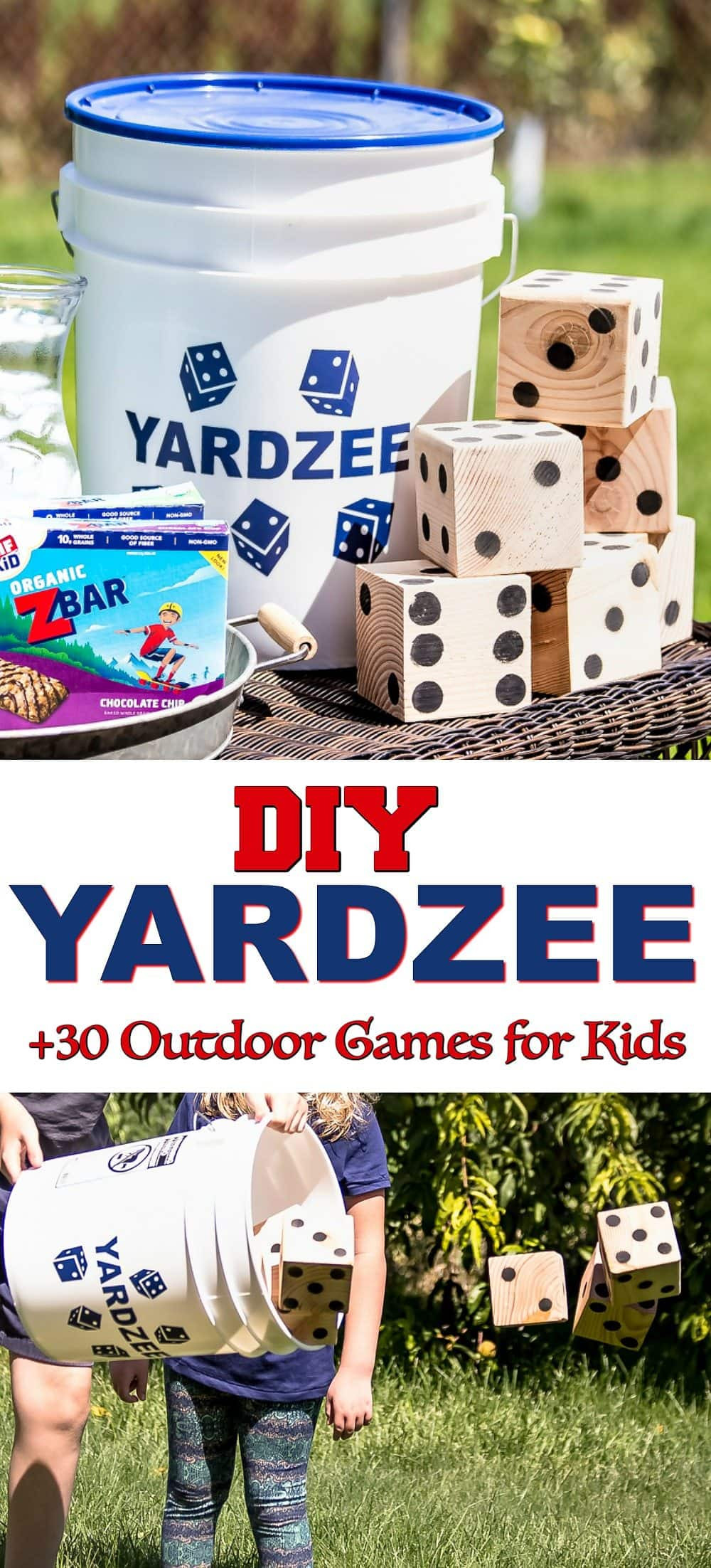 DIY Outdoor Games
 Classic Outdoor Games for Kids DIY Yardzee tutorial