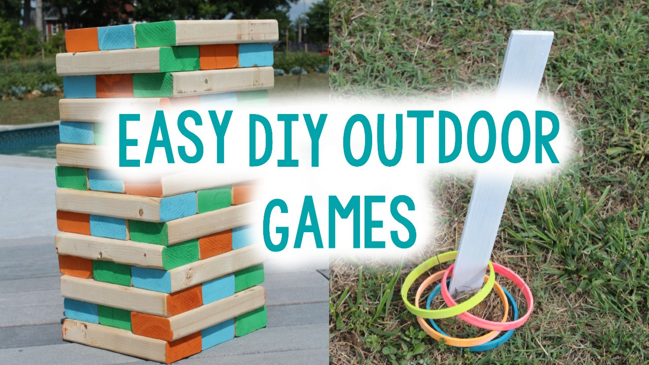 DIY Outdoor Games
 DIY Outdoor Games A Little Craft In Your DayA Little