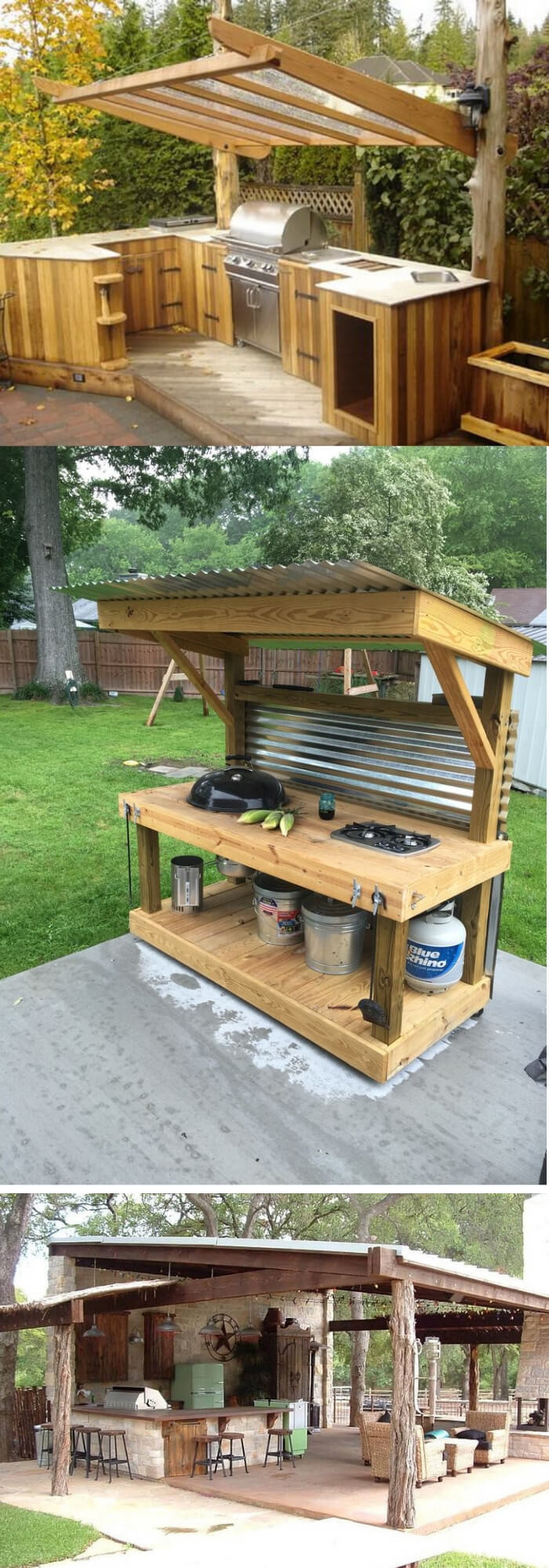 Diy Outdoor Kitchen Ideas
 31 Stunning Outdoor Kitchen Ideas & Designs With