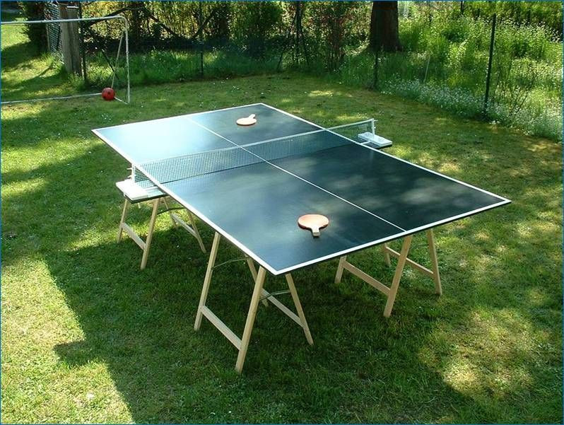 DIY Outdoor Ping Pong Table
 7 Best Homemade DIY Ping Pong Table Plans