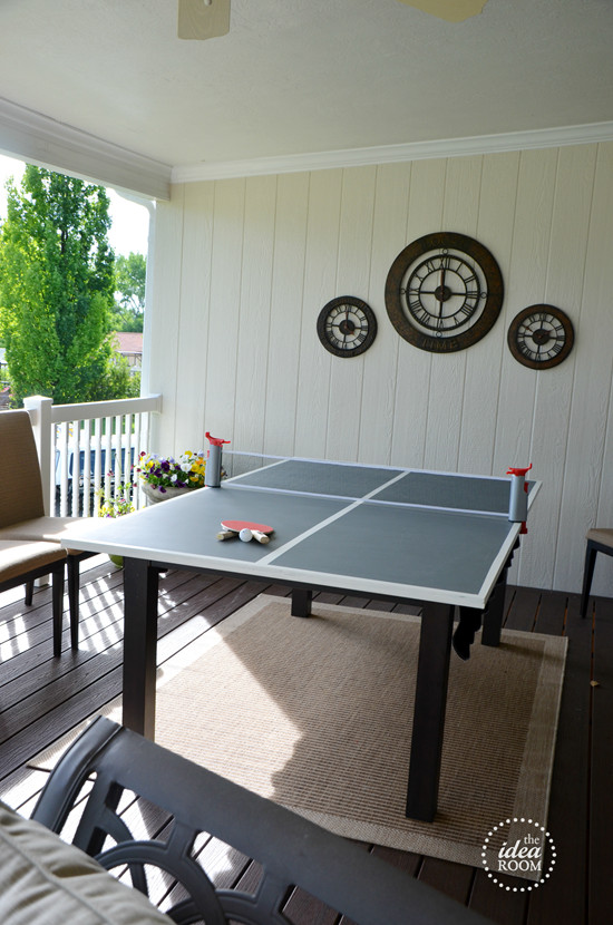 DIY Outdoor Ping Pong Table
 DIY Ping Pong Table