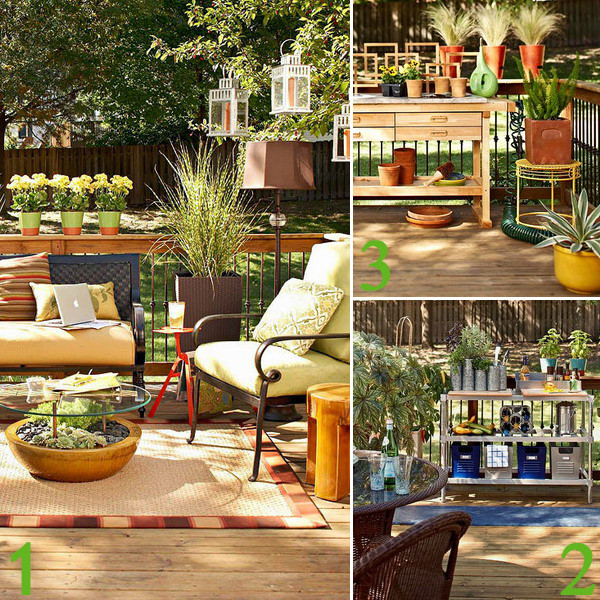 DIY Outdoor Space
 Deck decorating ideas How to plan and design an outdoor