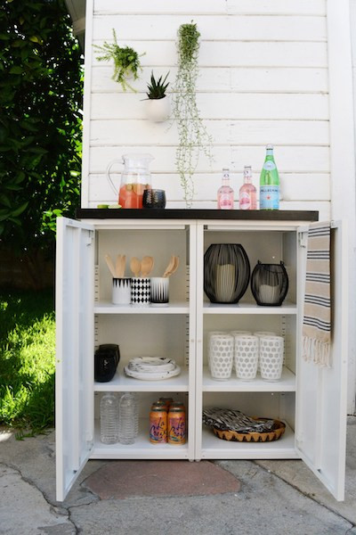 DIY Outdoor Storage Cabinet
 19 Bodacious Backyard Storage Ideas Tips & Hacks You Need