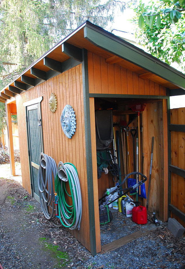 DIY Outdoor Storage Shed
 DIY Wood Shed With Critter proof Foundation