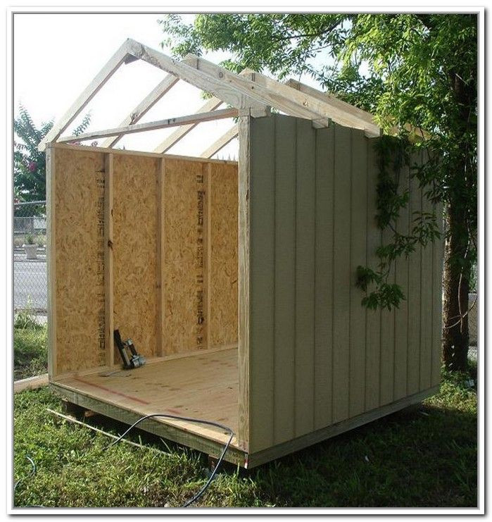 DIY Outdoor Storage Shed
 Build A Storage Shed Cheap