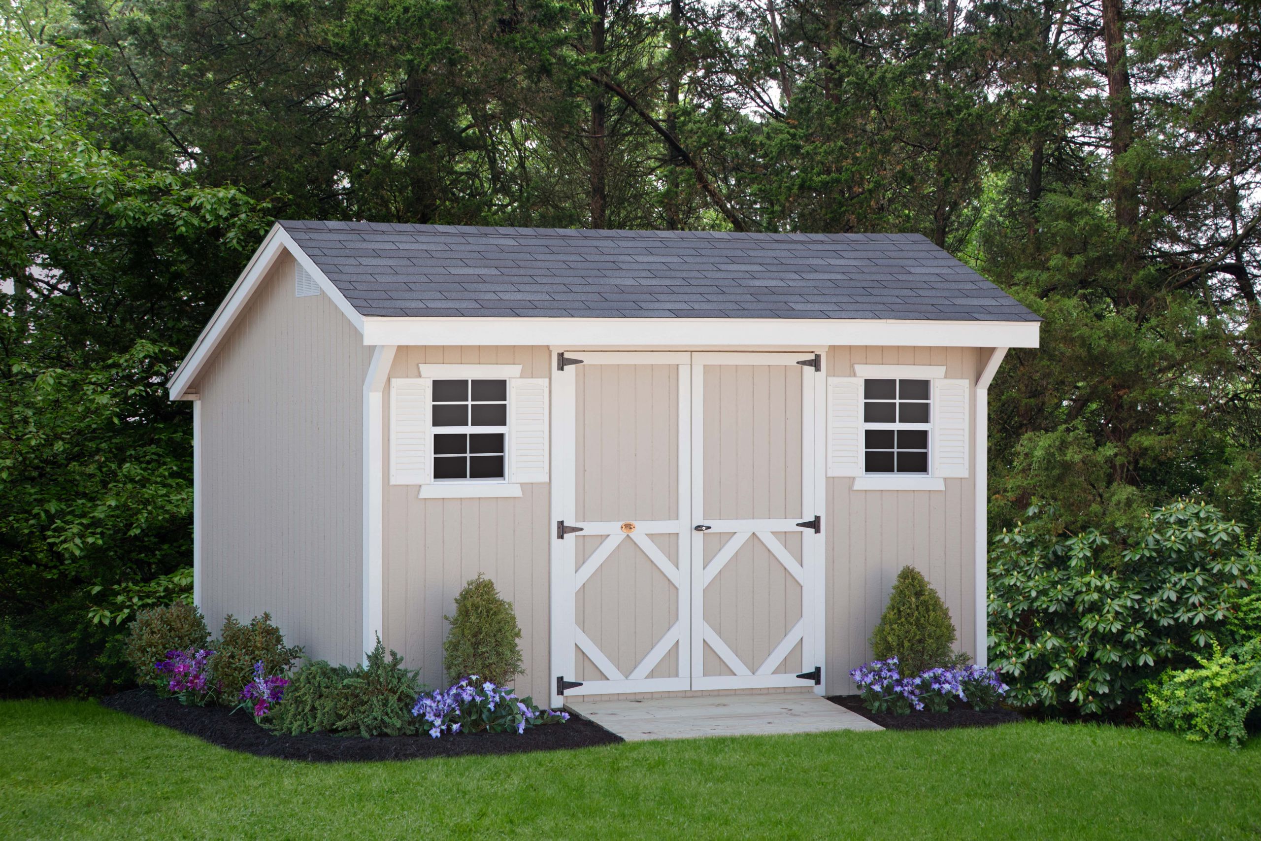 DIY Outdoor Storage Shed
 DIY Storage Shed panelized walls makes for an easy weekend