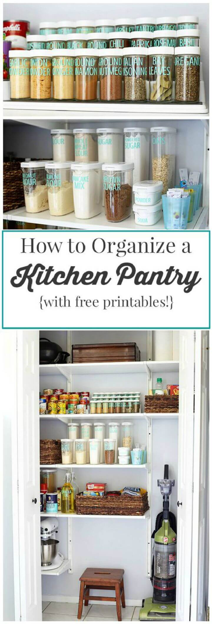 DIY Pantry Organization
 60 Best Pantry Organization Ideas DIY Page 3 of 12