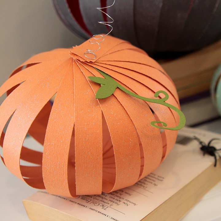 DIY Paper Halloween Decorations
 How to make paper pumpkins fun easy Halloween kids