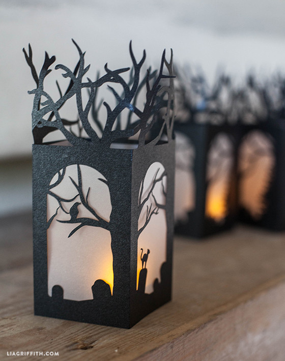 DIY Paper Halloween Decorations
 DIY Paper Lanterns for Halloween Decorations Lia Griffith