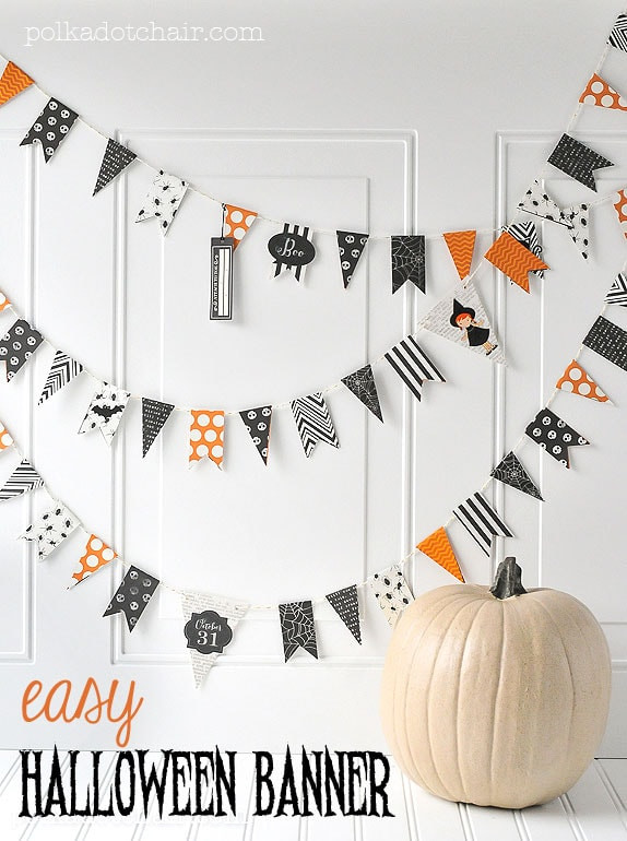 DIY Paper Halloween Decorations
 Homemade Halloween Decorations Quick & Easy
