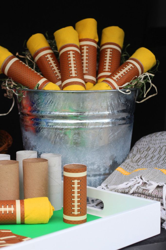 DIY Party Favors For Kids
 Box Play for Kids DIY Bucket of Footballs
