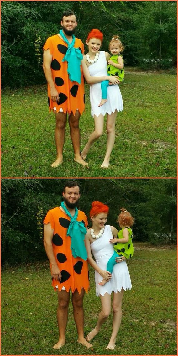 DIY Pebbles Costume
 Our family Halloween costume DIY Halloween costume The