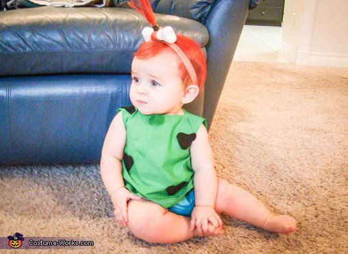 DIY Pebbles Costume
 16 Adorable Halloween Costume Ideas For Redheaded Kids