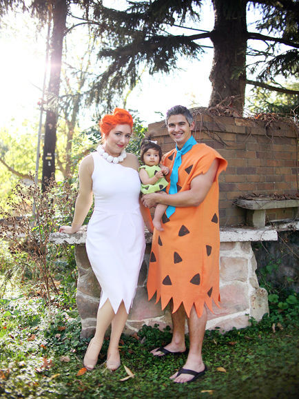 DIY Pebbles Costume Toddler
 Flintstones s and for