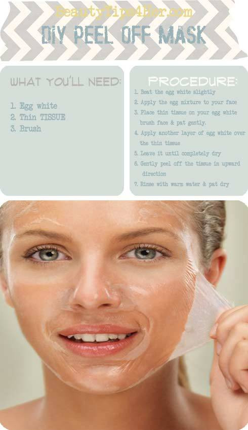 DIY Peel Off Face Mask For Blackheads
 DIY Peel f Mask Blackhead Removal to Deep Clean Pores