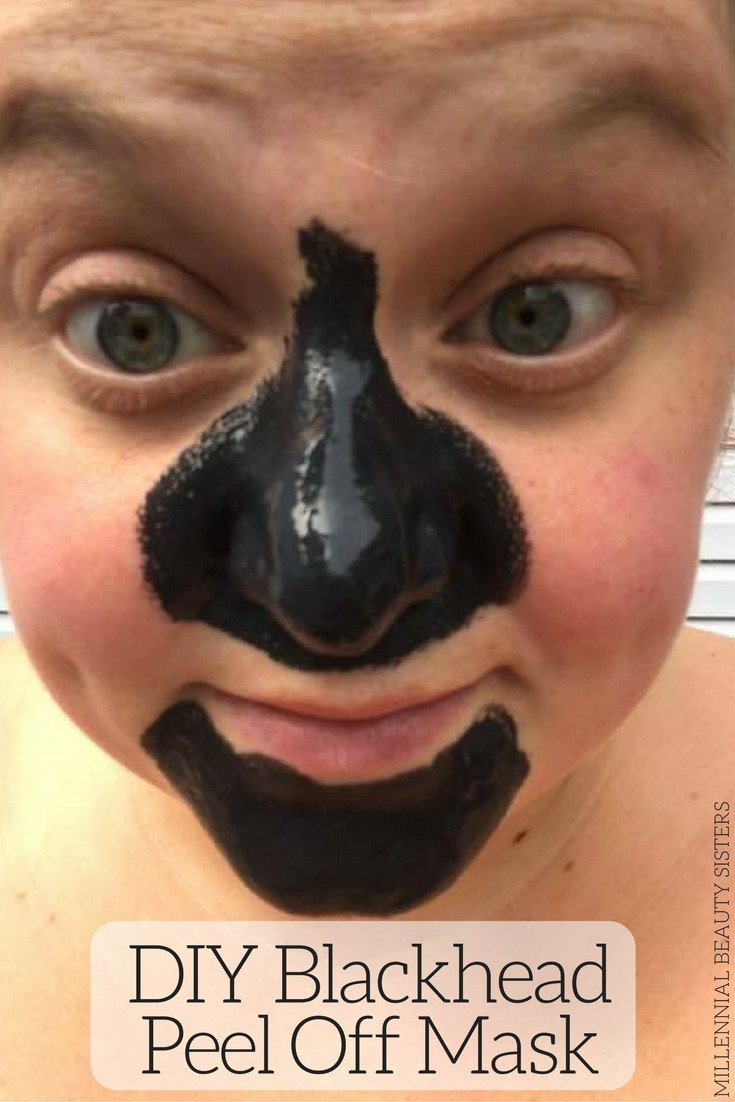 DIY Peel Off Face Mask For Blackheads
 DIY Blackhead Peel f Mask