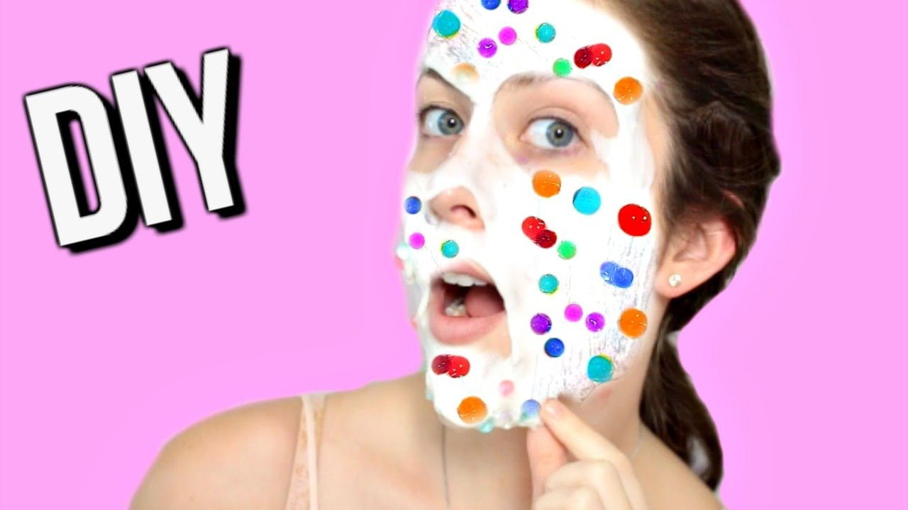 DIY Peel Off Face Mask With Glue
 DIY Orbeez Slime Peel f Face Mask WITHOUT Glue