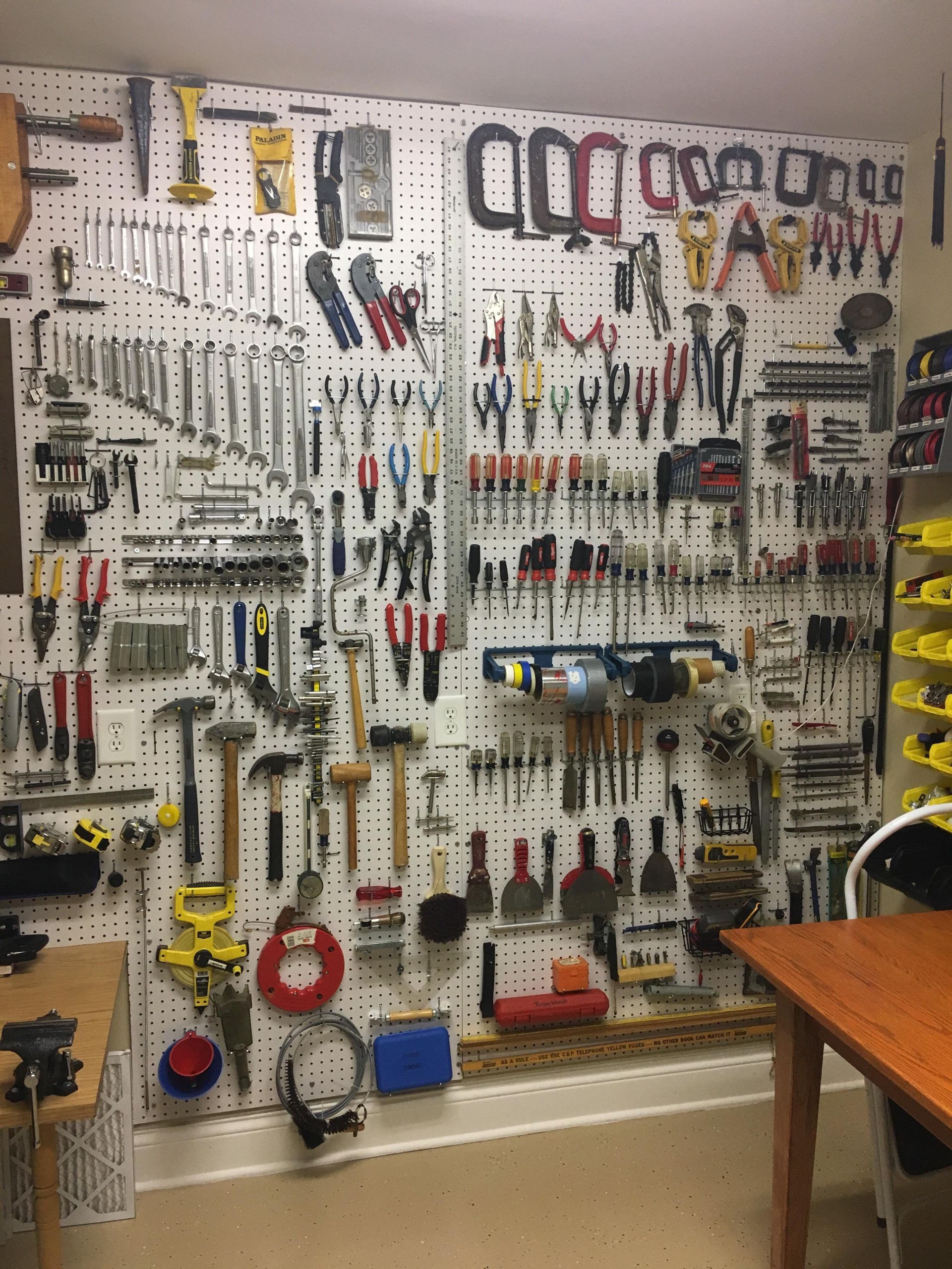 The 30 Best Ideas for Diy Pegboard tool organizer - Home, Family, Style ...