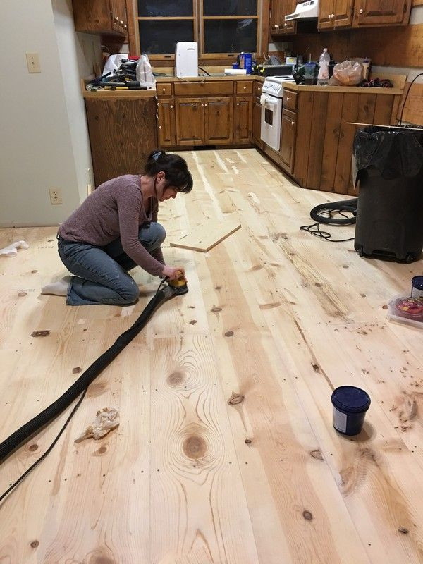 DIY Pine Plank Flooring
 DIY Wide Plank Pine Floors [Part 2 Finishing]