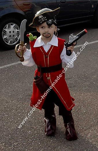 DIY Pirate Costume For Toddler
 20 Cool Homemade Pirate Costume Ideas