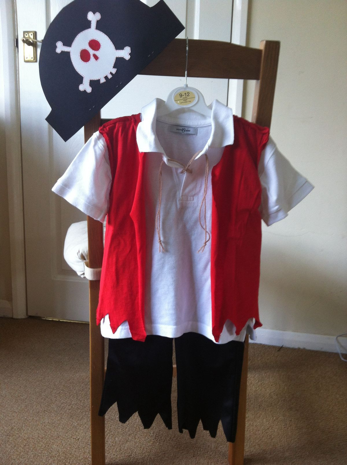 DIY Pirate Costume For Toddler
 Pin by Tracy Cleveland on Kid stuff