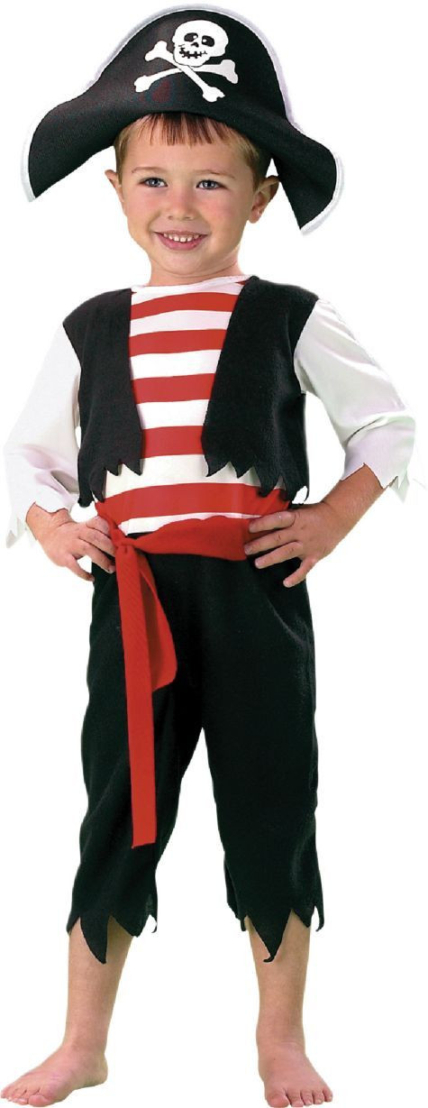 DIY Pirate Costume For Toddler
 Toddler Pint Size Pirate Costume for Boys Party City