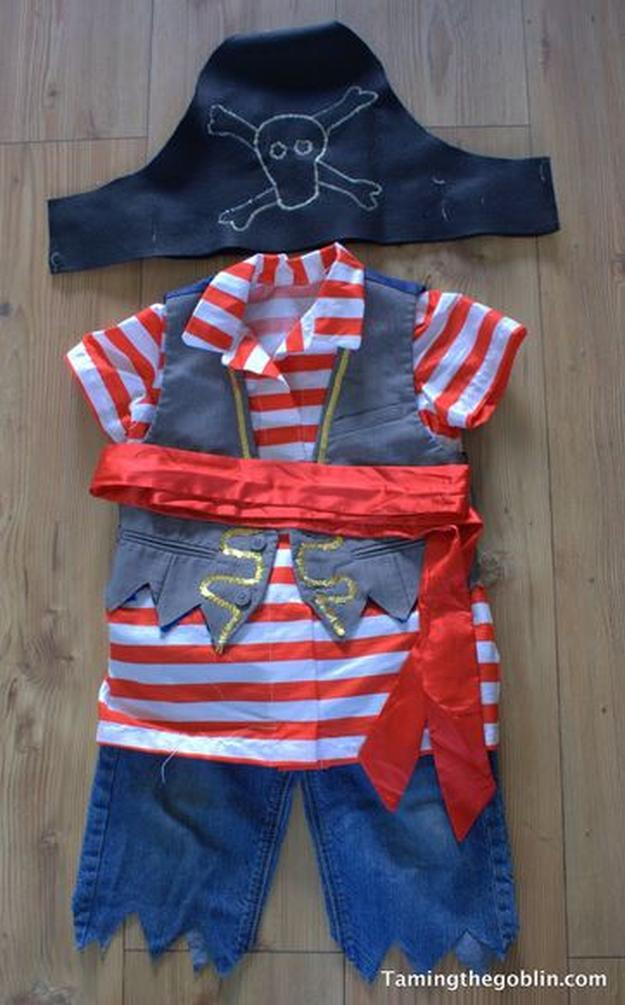 DIY Pirate Costume For Toddler
 25 Argh tastic DIY Pirate Costume Ideas DIY Ready