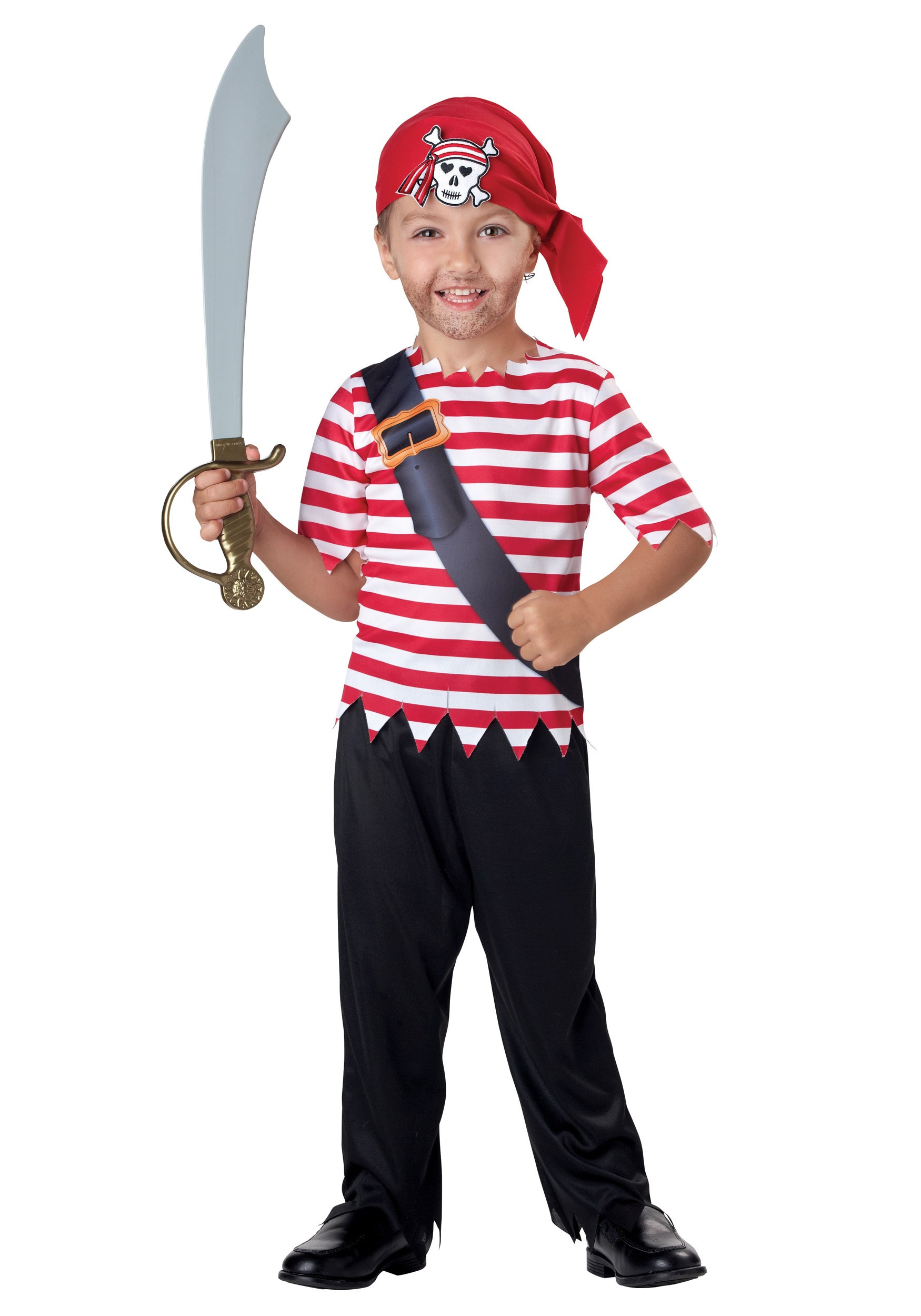 DIY Pirate Costume For Toddler
 Toddler Pirate Costume