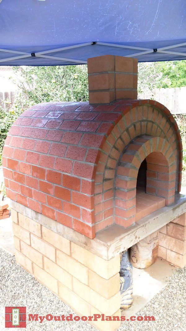 DIY Pizza Oven Plans Free
 DIY Brick Pizza Oven MyOutdoorPlans