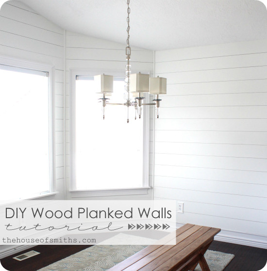 DIY Planked Wall
 DIY Wood Planked Walls Tutorial