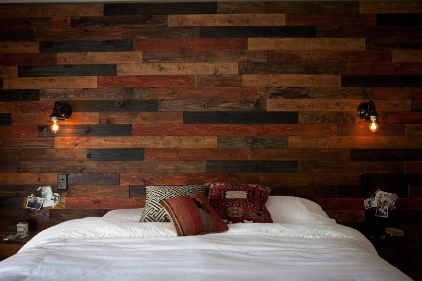 DIY Planked Wall
 Wood Plank Wall DIY