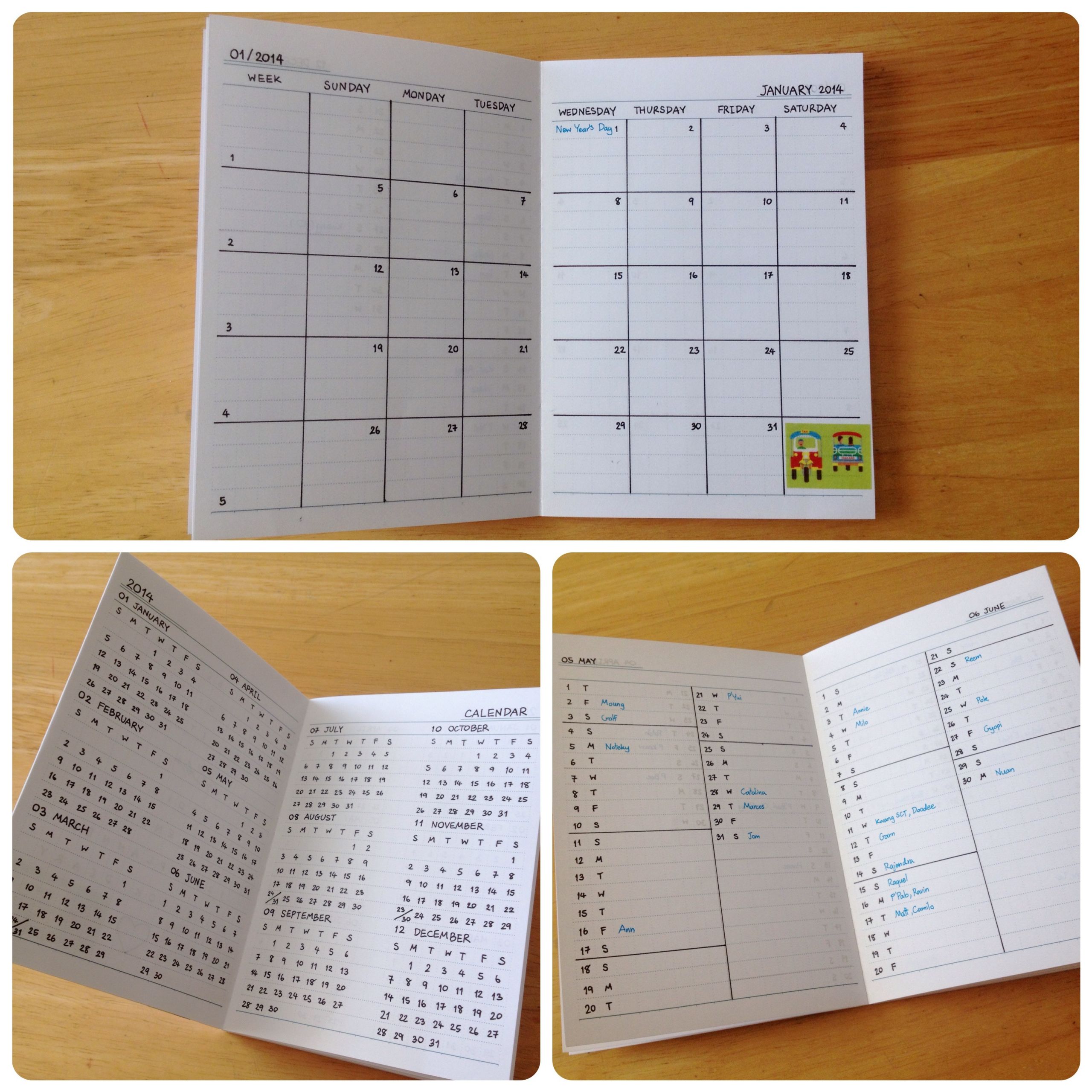 DIY Planner From Notebook
 My DIY 2014 Planner – Pannita s Toy Box