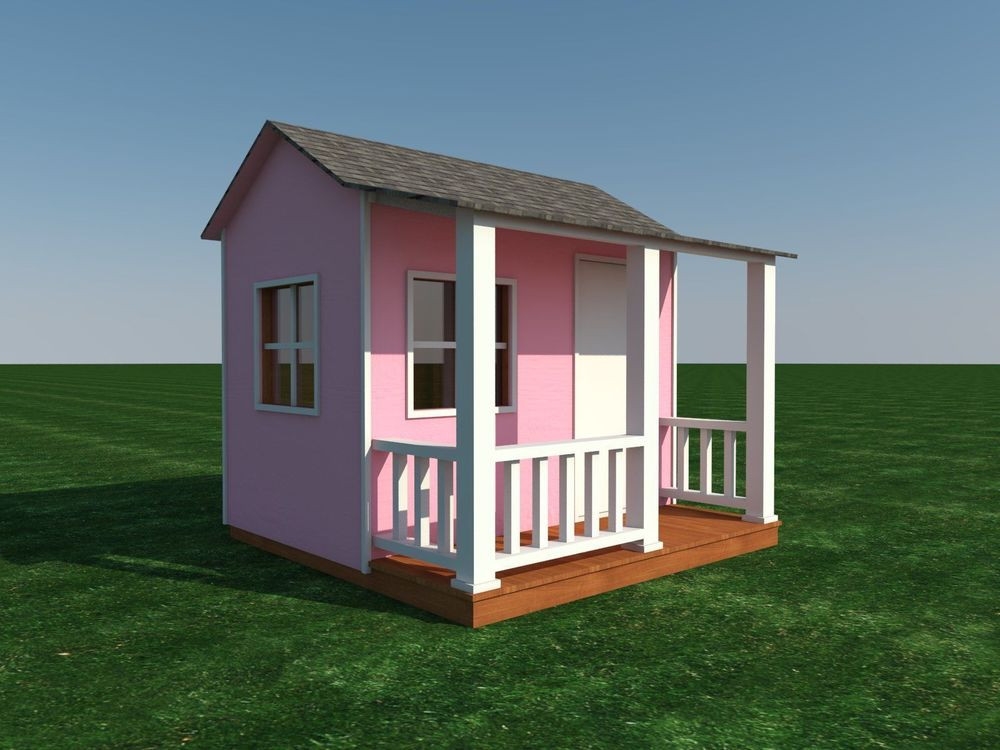 DIY Playhouse Plans
 Build your own Shed or Playhouse for the kids DIY Plans