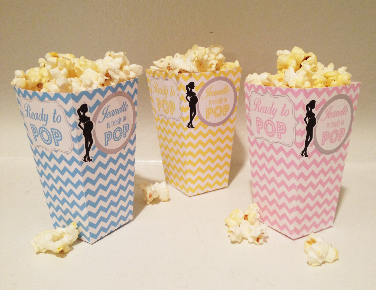 DIY Popcorn Box
 Mini Popcorn Box DIY Custom colors available