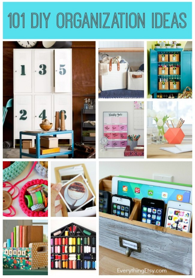DIY Projects For Home Organization
 Craft Studio Envy Cathe Holden EverythingEtsy