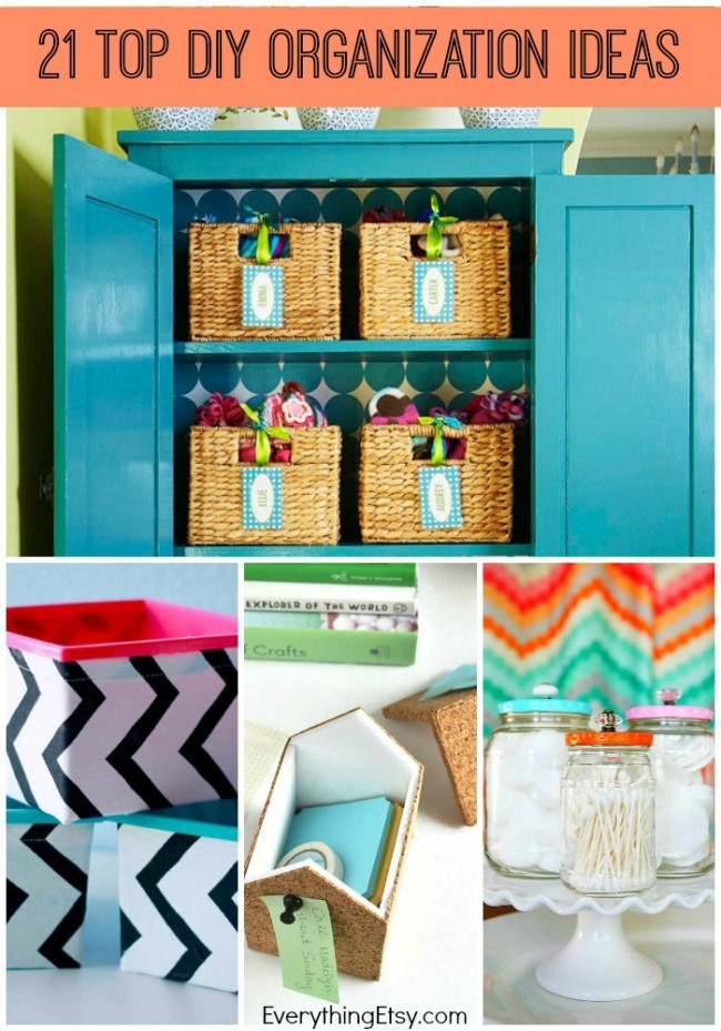 DIY Projects For Home Organization
 21 Top DIY Home Organization Ideas EverythingEtsy