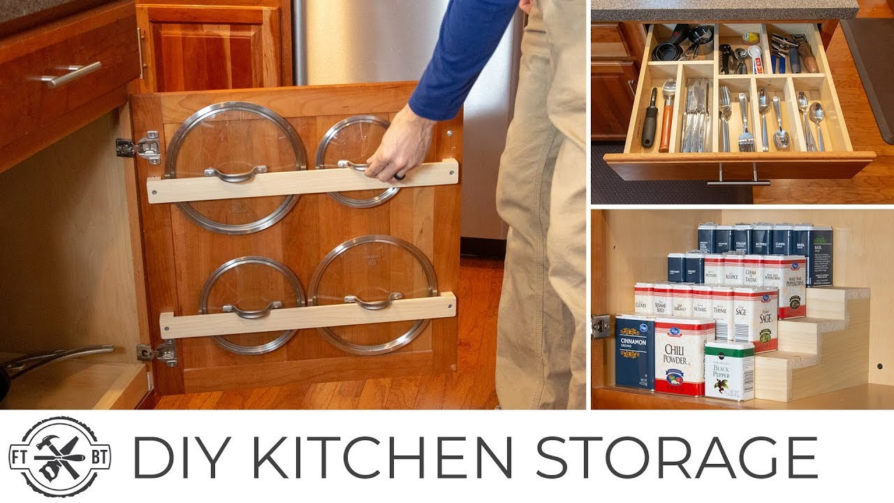 DIY Projects For Organization
 3 Easy DIY Kitchen Organization Projects
