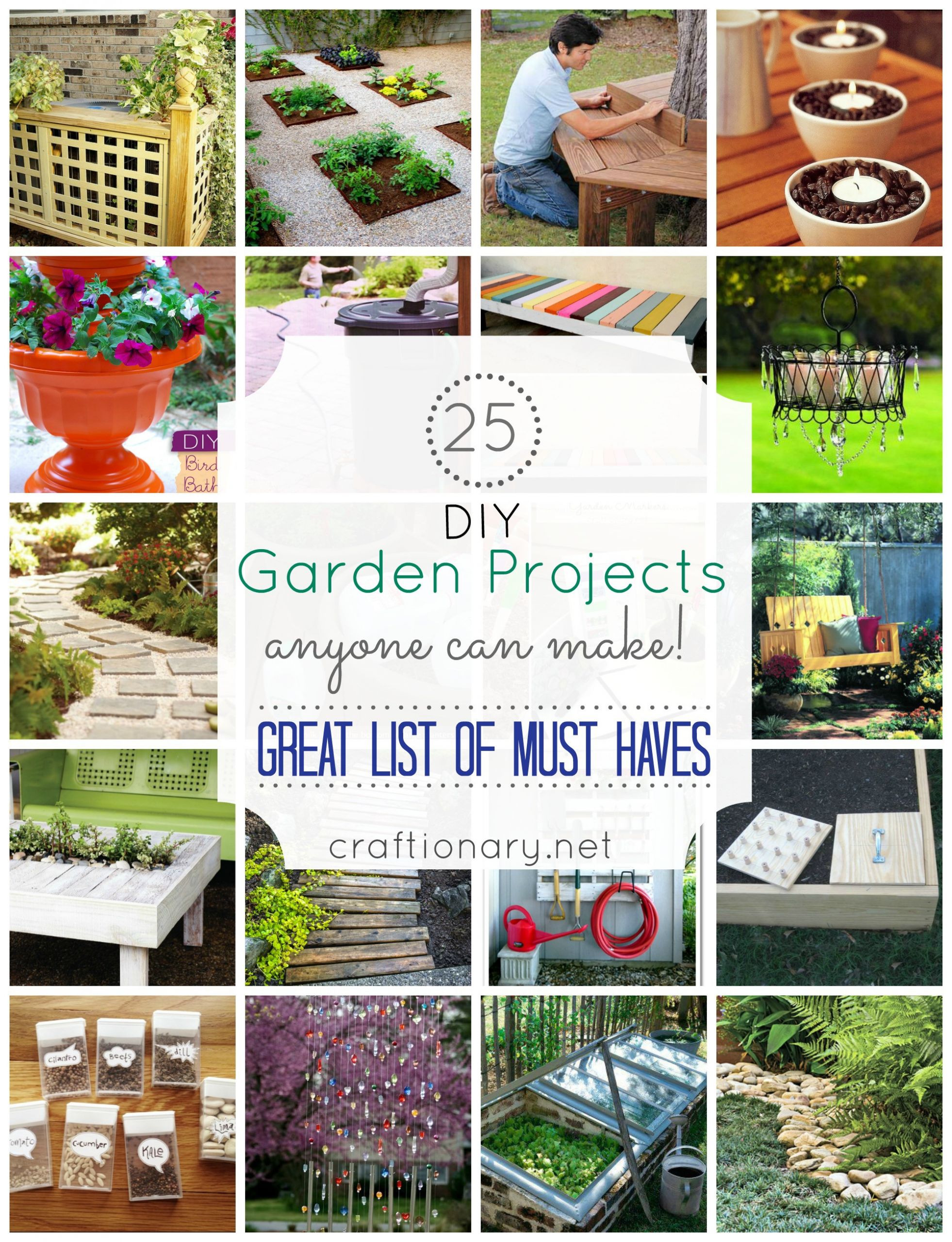 DIY Projects Outdoor
 Craftionary