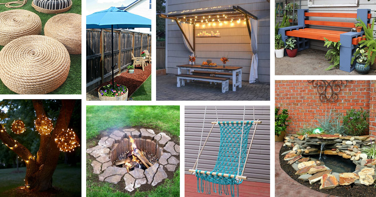 DIY Projects Outdoor
 42 Best DIY Backyard Projects Ideas and Designs for 2017