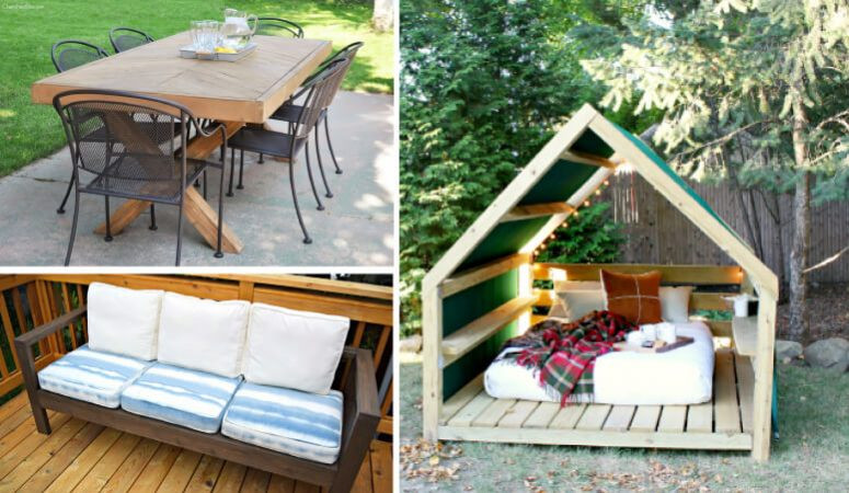 DIY Projects Outdoor
 DIY Outdoor Furniture Creative & Affordable Ideas