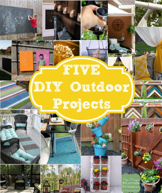 DIY Projects Outdoor
 Five Do It Yourself Outdoor Project Ideas Home Stories A