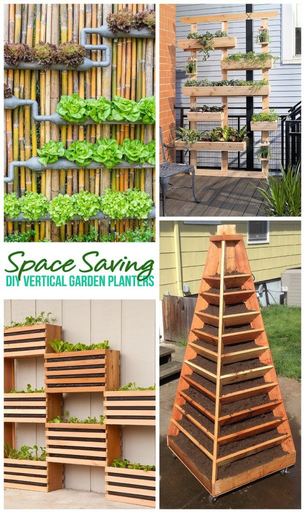 DIY Projects Outdoor
 The BEST DIY Vertical Gardens for Small Spaces