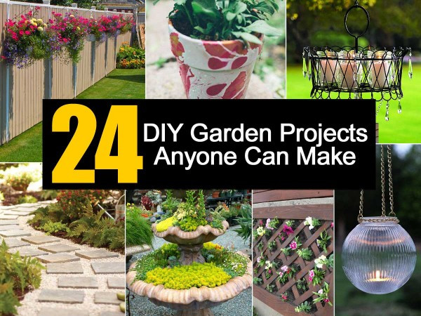 DIY Projects Outdoor
 24 DIY Garden Projects Anyone Can Make