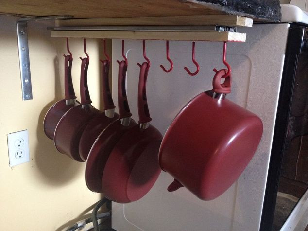 DIY Pull Out Cabinet Organizer
 Under The Counter Pull Out Pots And Pans Rack
