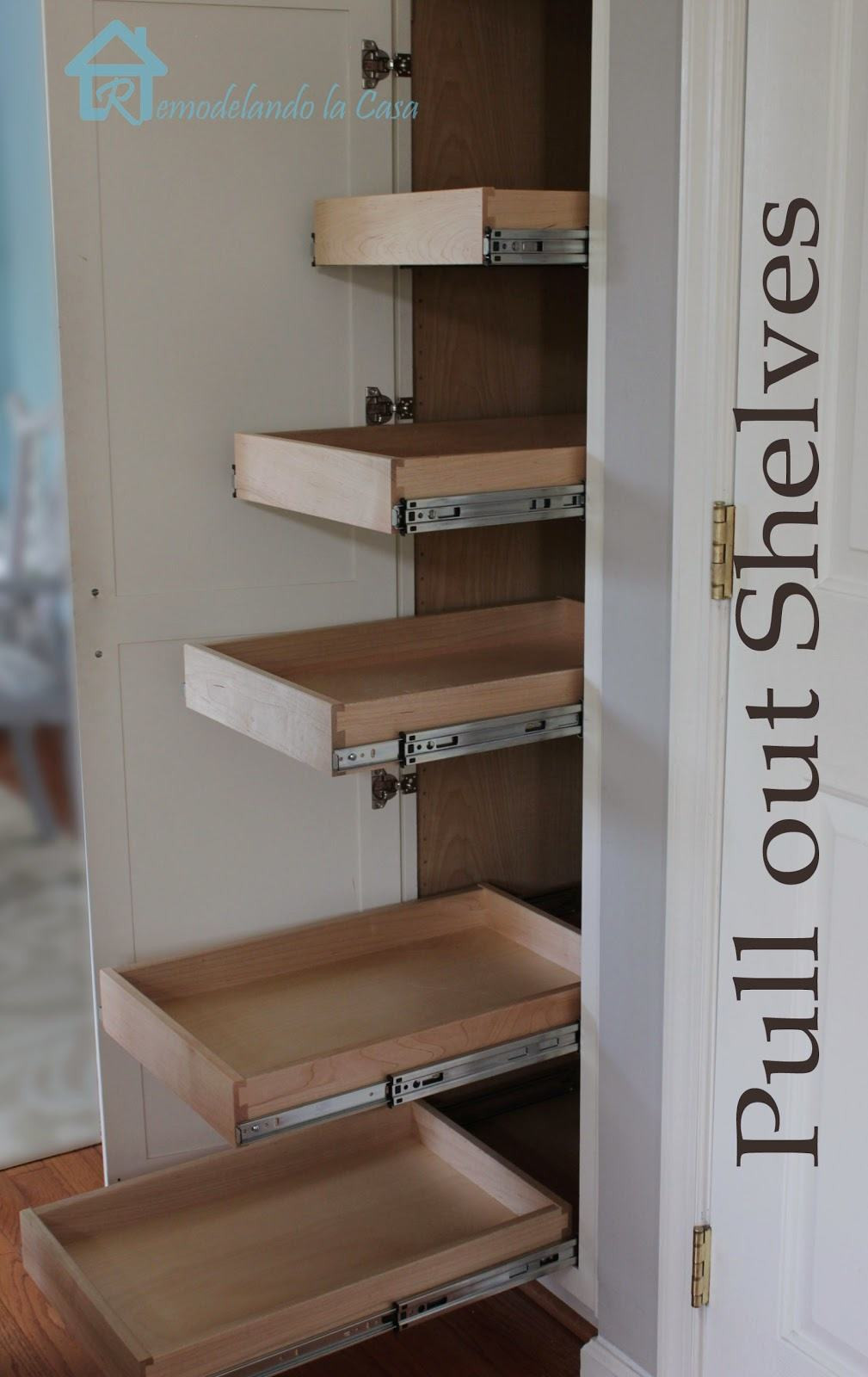 DIY Pull Out Cabinet Organizer
 Cheap Home Improvement Ideas You Can Do With A Hammer and Nail