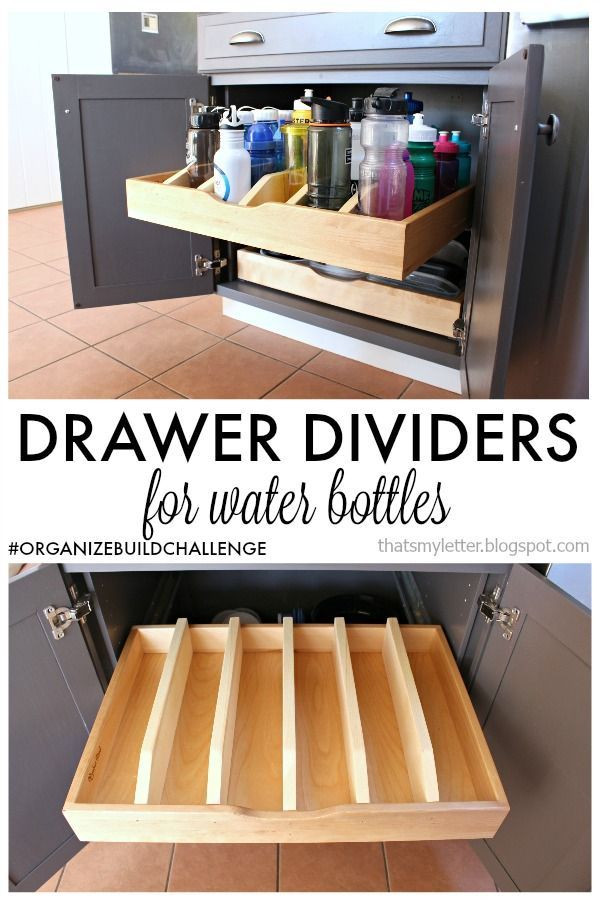 DIY Pull Out Cabinet Organizer
 diy drawer dividers for pull out cabinet drawer