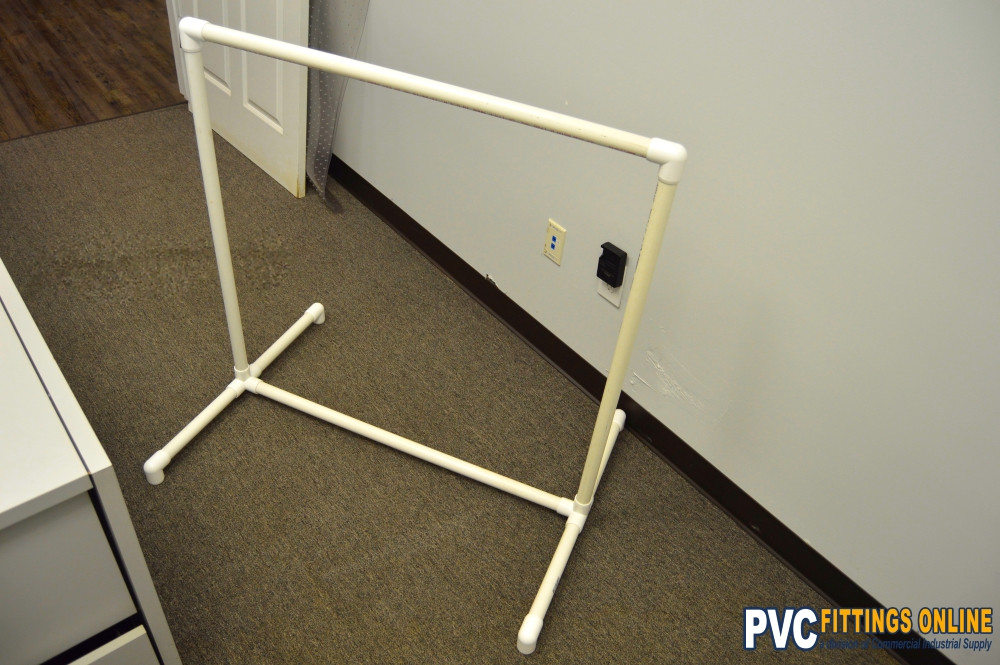 DIY Pvc Clothing Rack
 DIY PVC Clothes Rack Easy DIY with PVC Pipe and Fittings