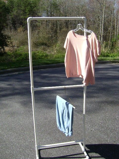 DIY Pvc Clothing Rack
 simple display clothing rack ed to make for costume