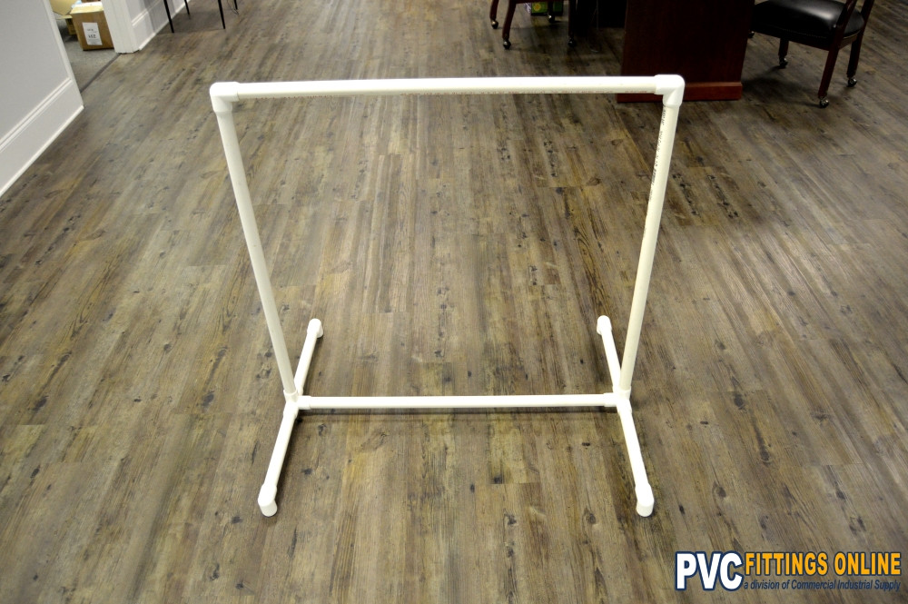 DIY Pvc Clothing Rack
 DIY PVC Clothes Rack Easy DIY with PVC Pipe and Fittings